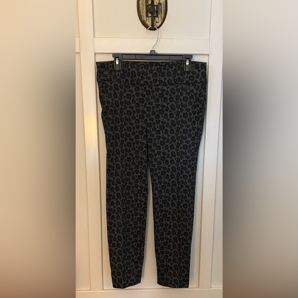 SOHO Leopard Print Dress Pants
